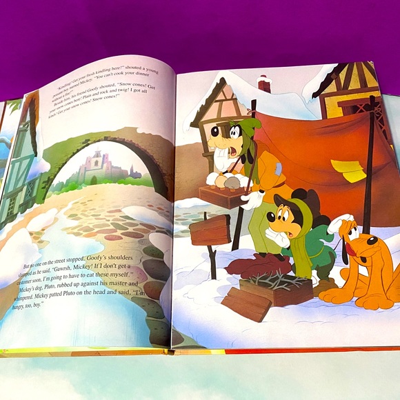 WALT DISNEY’S THE PRINCE AND THE PAUPER VTG 1990 HARDCOVER BOOK 96p GALLERY BOOK - Picture 8 of 16